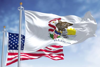 Illinois podría presentar una nueva bandera a fines de 2025 si así lo decide la Asamblea General del estado