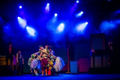 Iluminación de David Seldes para el musical Mi don imaginario, en el FIBA 2021