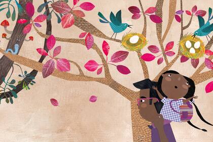 Ilustración de Estrellita Caracol para "A cocochito", el nuevo libro (y nuevo disco) del grupo Canticuénticos