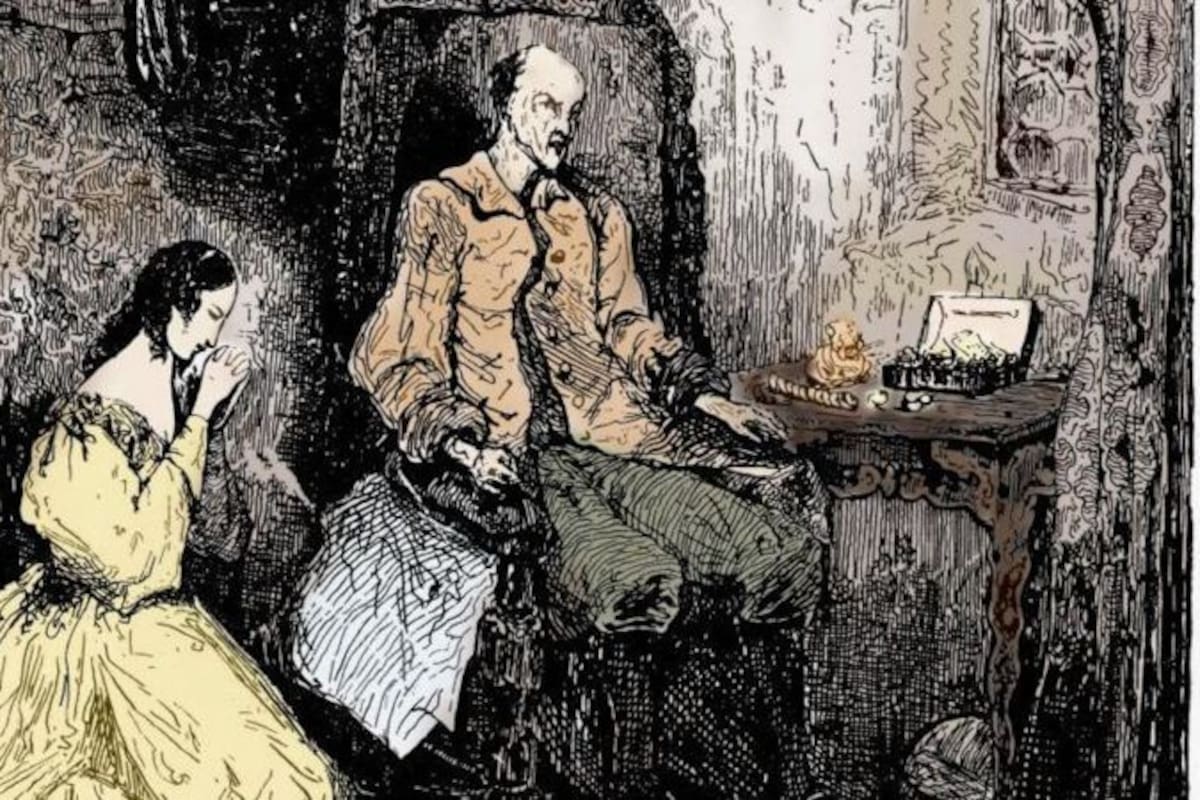 Ilustración de "La comedia humana", de Balzac