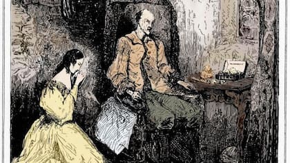Ilustración de "La comedia humana", de Balzac.