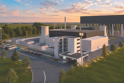 Ilustración de un reactor similar al que se espera construir en Campana.