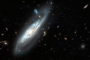 Ilustración de una galaxia fantasmal
