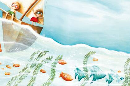 Ilustración de Valeria Docampo del libro "No todas las princesas", de Jeffrey Bone y Lisa Bone (unaLuna).