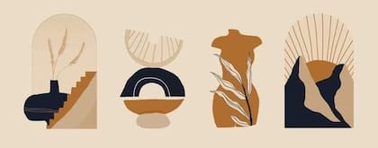 Ilustración del estilo aesthetic