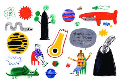 Ilustración interior de Imposible, de Catarina Sobral