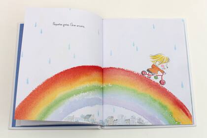 Ilustración interior de "Pequeña mochila, gran día"