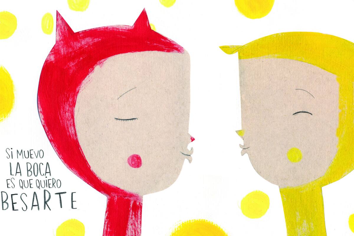 Ilustración interior del libro Señales, por Eva Mastrogiulio