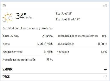 Imagen de www.accuweather.com