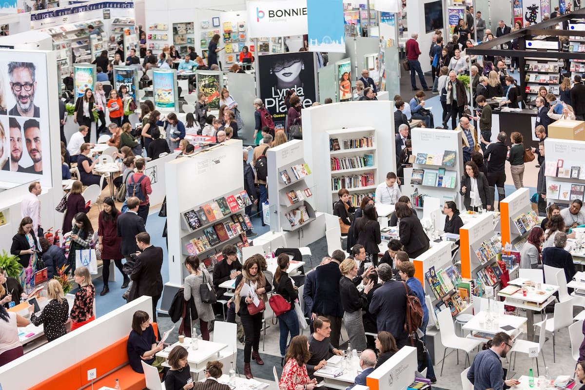 Imagen de archivo de la Feria del Libro de Londres en el Centro de Exhibiciones Olympia