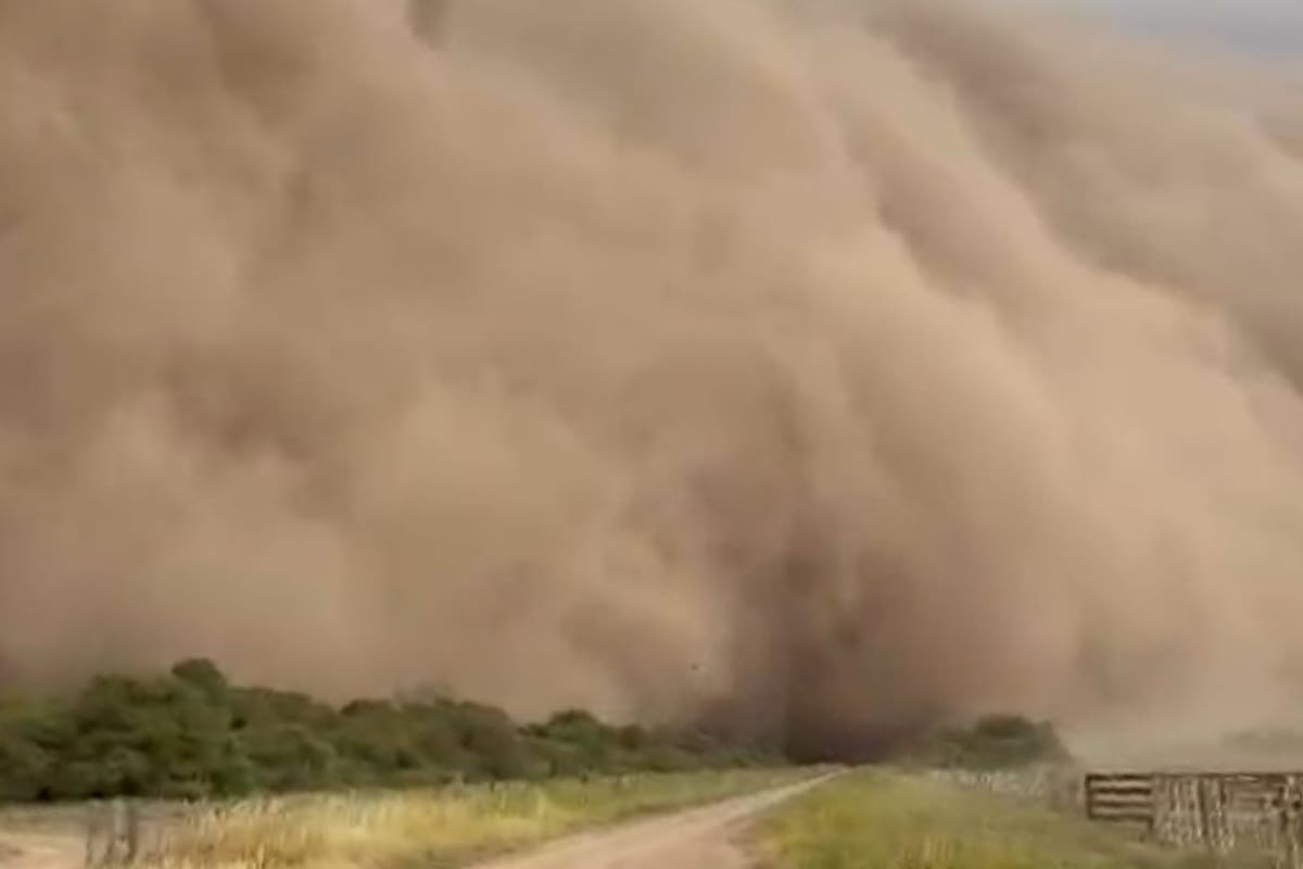 Imagen de la tormenta