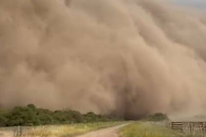 Imagen de la tormenta