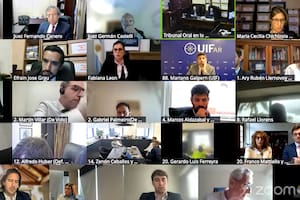 Imagen de la novena audiencia del juicio por los Cuadernos de las coimas