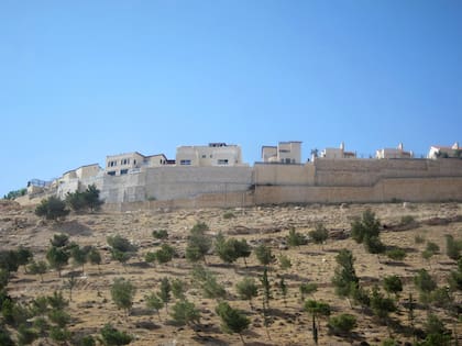Imagen de un asentamiento israelí en Cisjordania (Archivo). El gobierno prometió que no habría asentamientos civiles en Gaza.