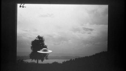 Imagen de un ovni, de la colección de Eduard "Billy" Meier