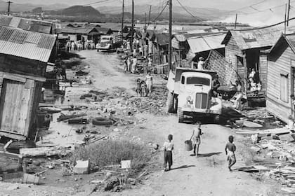 Imagen de una comunidad en San Juan en 1951. (GETTY IMAGES)