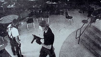 La imagen de uno de los tiradores de Columbine.