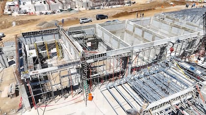 Imagen del Centro de Alta Contención de la Criminalidad Organizada (CACCO) aún en construcción, en Alajuela, Costa Rica. Fuente: X