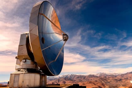 El telescopio que está en el desierto chileno