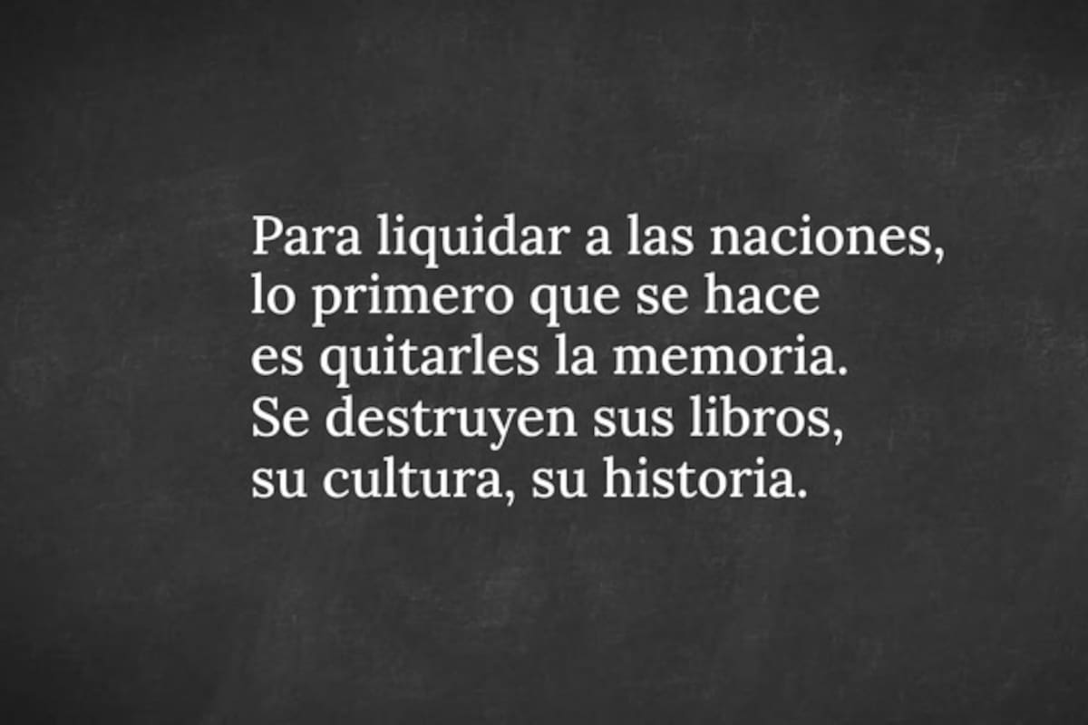 Imagen del video que difundió el Gobierno de Milei por el 24 de marzo