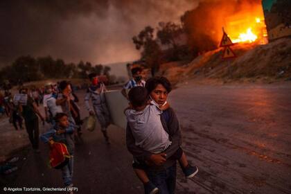 Imagen ganadora del Primer Premio Foto Unicef 2020. - Angelos Tzortzinis