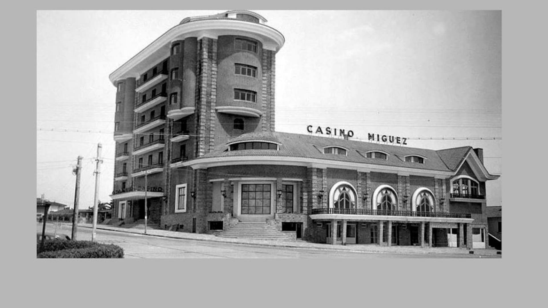 Imagen histórica del Casino Míguez (Intendencia de Maldonado)