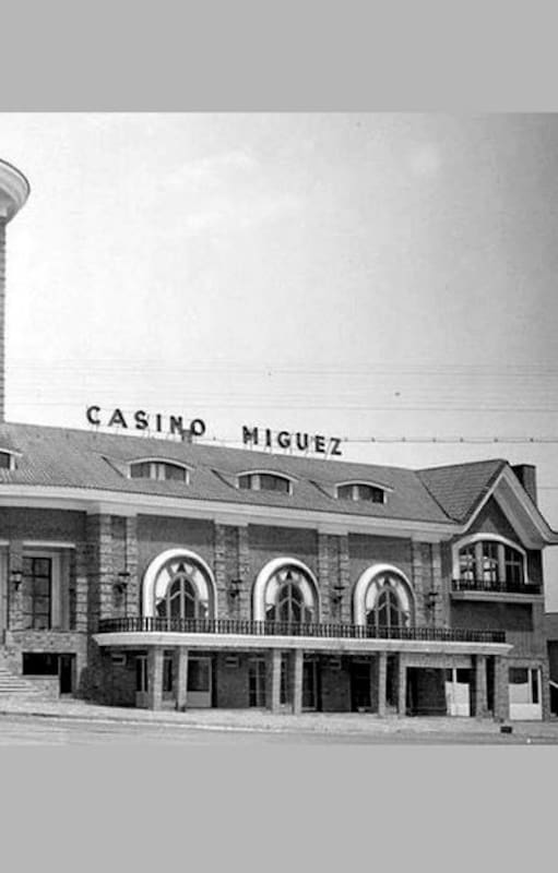 Imagen histórica del Casino Míguez (Intendencia de Maldonado)