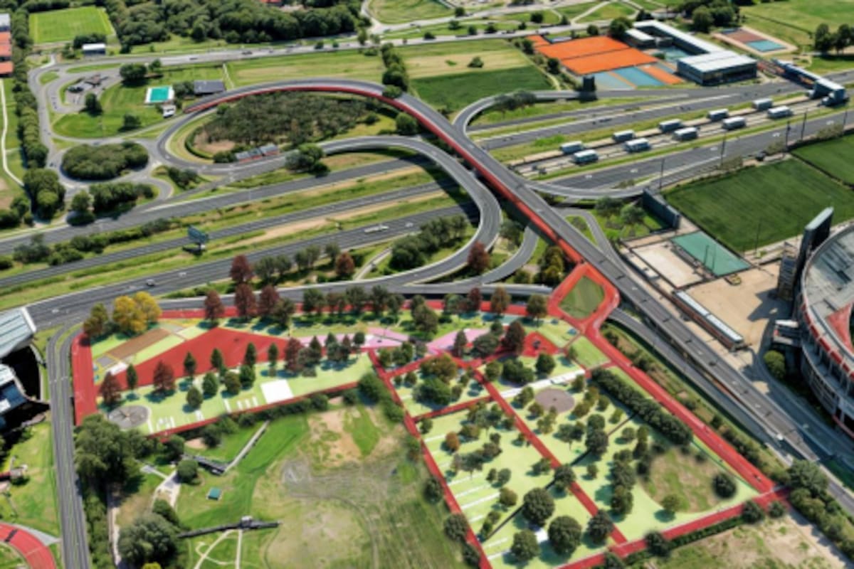 Imagen ilustrativa de como será el nuevo Puente Labruna