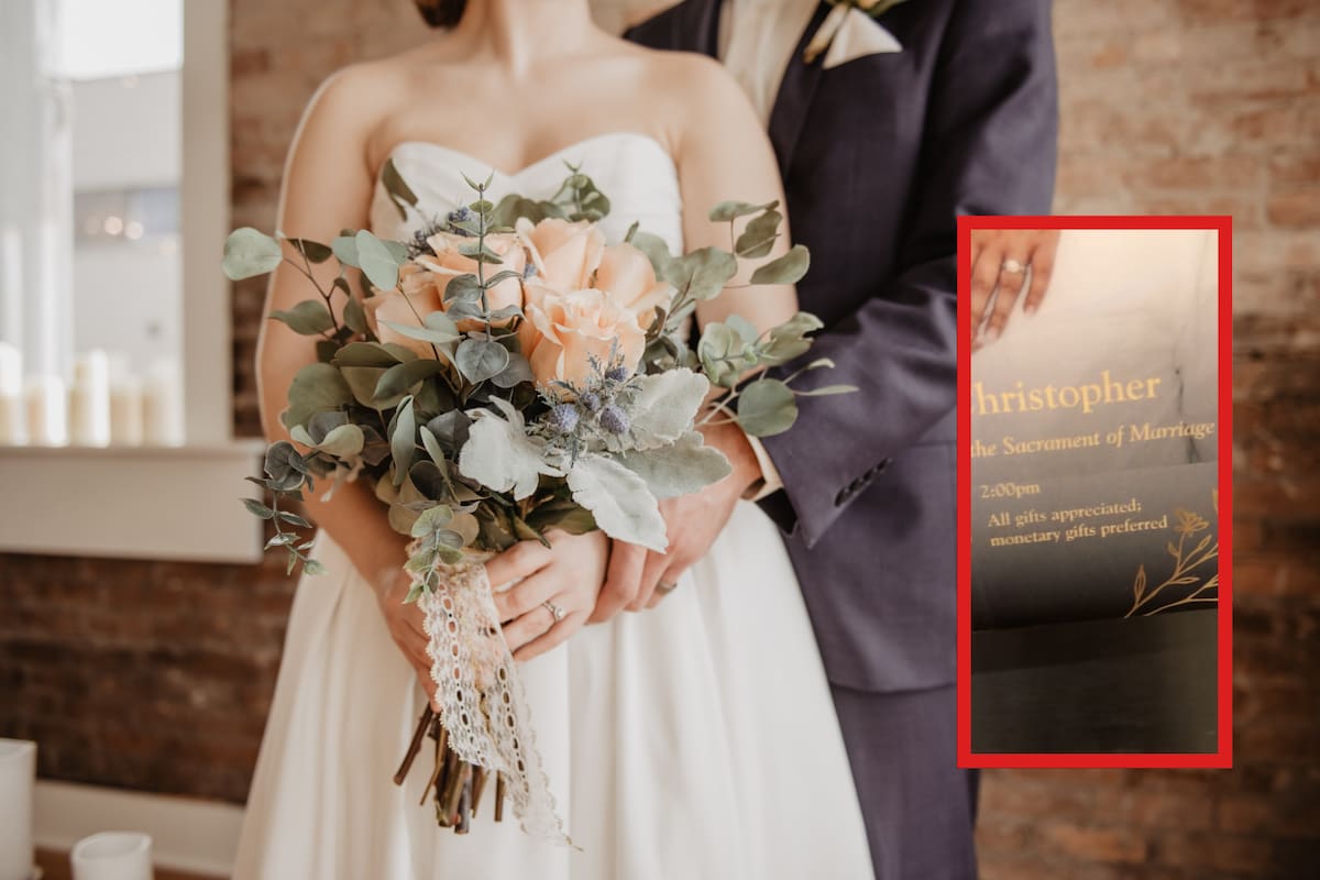 (Imagen ilustrativa). Recibió una invitación de boda y descubrió un detalle que la indignó.