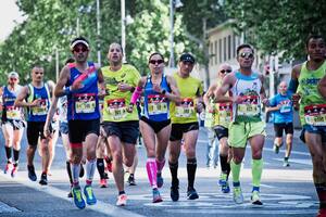 Imagen ilustrativa. Se inició la temporada alta de maratones y las calles de la ciudad se inundaron de runners.