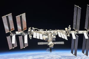Imagen panorámica de la Estación Espacial Internacional