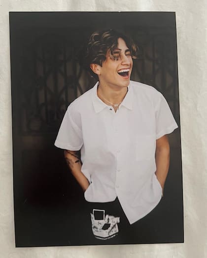 Imagen que compartieron los familiares de Cooper Noriega tras su fallecimiento.