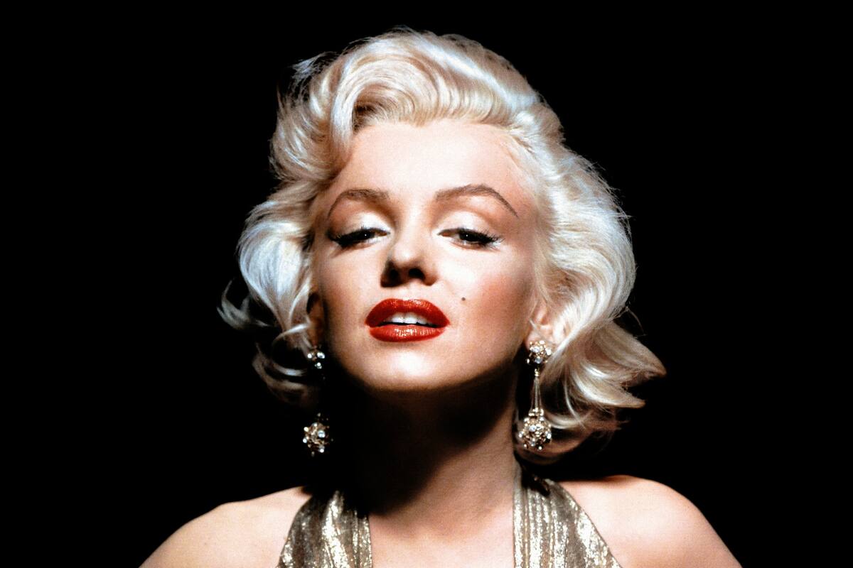 Imagen sin fecha precisa que muestra a la actriz Marilyn Monroe.