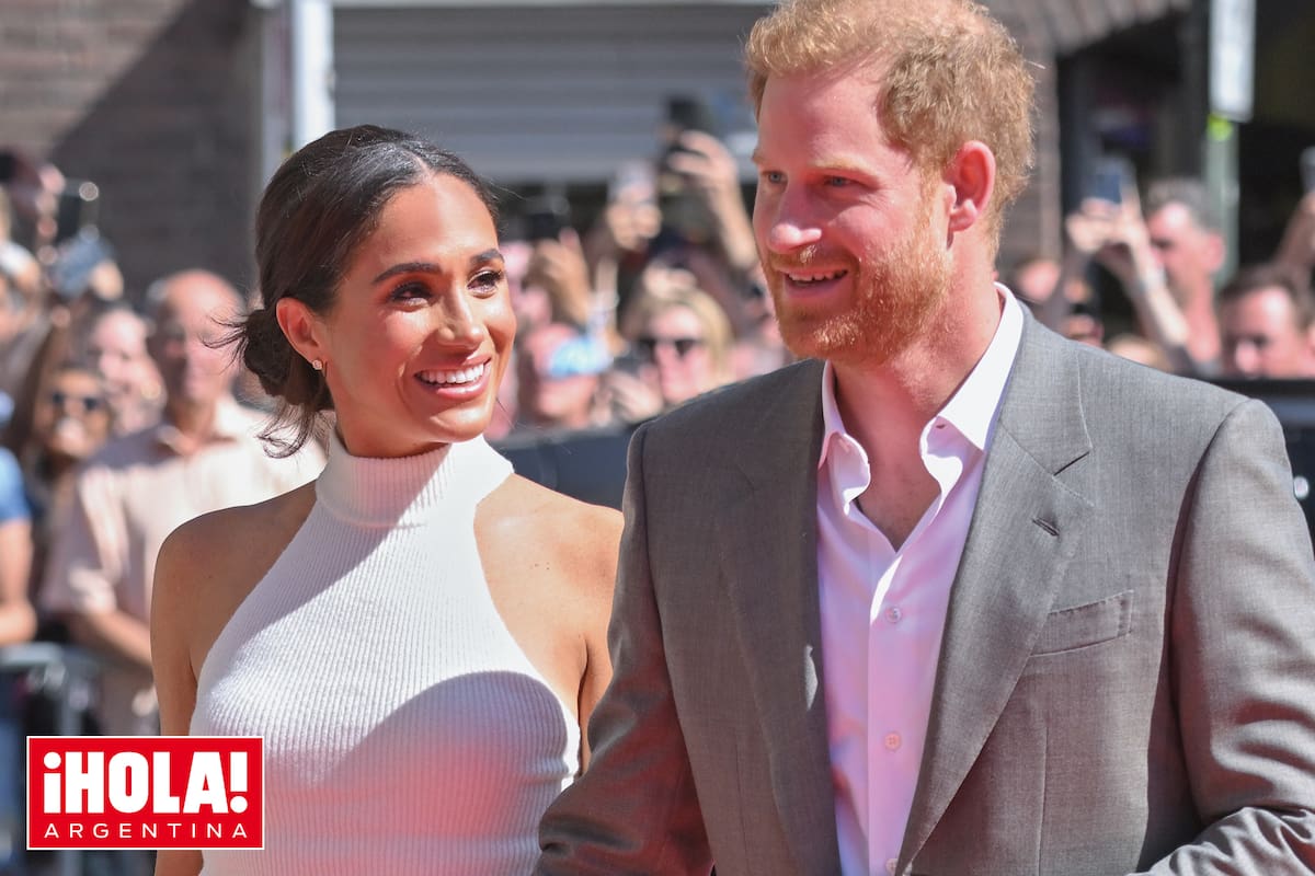 Imágenes de cuando todo era alegría. Aquí, los duques de Sussex, en los Invictus Games, en Düsseldorf, Alemania, sonrientes y unidos.