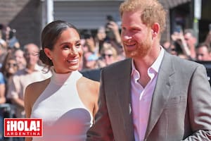 Imágenes de cuando todo era alegría. Aquí, los duques de Sussex, en los Invictus Games, en Düsseldorf, Alemania, sonrientes y unidos.