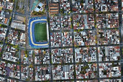 Imágenes de drone del estadio de Boca Juniors