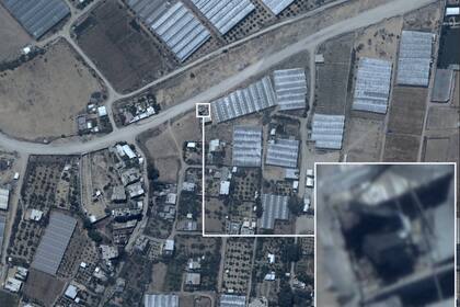 Imágenes de inteligencia de las Fuerzas de Defensa de Israel difundidas en las redes sociales