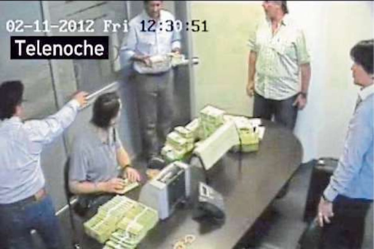 Imágenes de La Rosadita exhibidas por TV