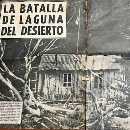 Imágenes de prensa de 1965 que reportaron el choque entre carabineros y la gendarmería argentina en Laguna del Desierto