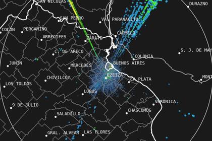 Imágenes de radar del Área Metropolitana para este miércoles 27 de marzo