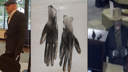 Imágenes de vigilancia y guantes recuperados figuran como pruebas en el caso federal de robo bancario contra David Sartin Jr.; los investigadores afirman que los guantes coinciden con los que usó durante los asaltos en Florida