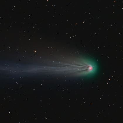 Imagenes del 16 de marzo del cometa "Diablo" sacada por el astrofotógrafo, Jan Erik Vallestad. Instagram: @janvalphotography