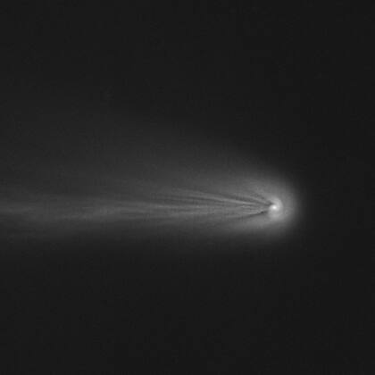Imagenes del 16 de marzo del cometa "Diablo" sacada por el astrofotógrafo, Jan Erik Vallestad. Instagram: @janvalphotography