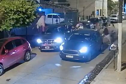 Imágenes del asalto en Glew