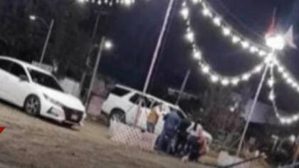 Imágenes del auto de Martha Paola Salcedo