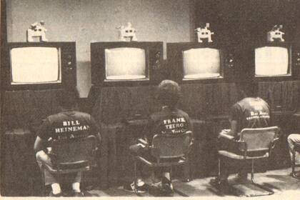 Imágenes del Campeonato de Space Invaders (1980)
