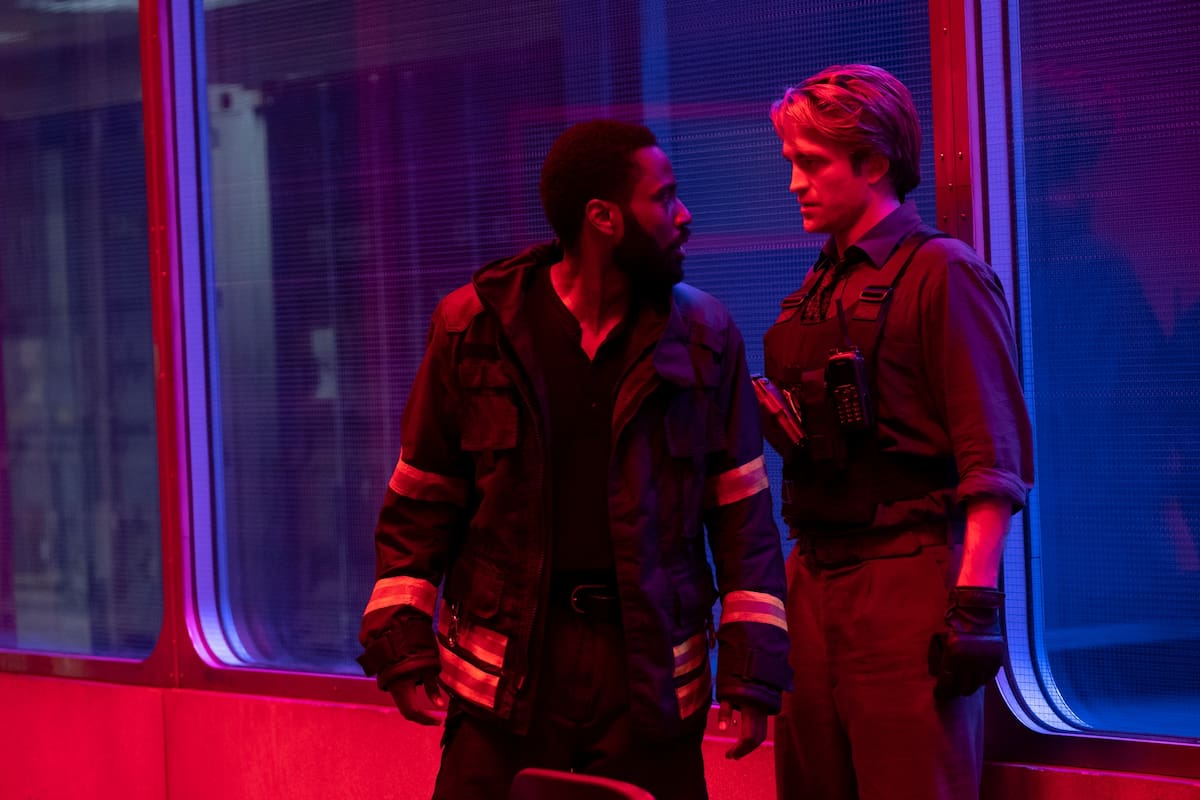 Imágenes del film Tenet de Christopher Nolan.