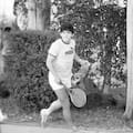 Maradona y el tenis en la selección juvenil de 1979: la historia de las fotos inéditas del archivo de LA NACION
