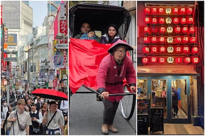 Imágenes para el recuerdo de su apasionante viaje por Asia
