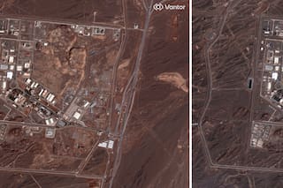 Imágenes satelitales muestran daños en la instalación nuclear iraní de Natanz
